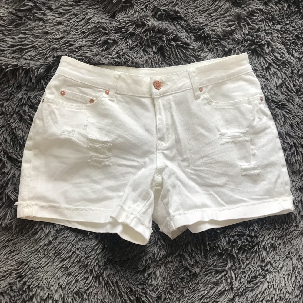 White shorts